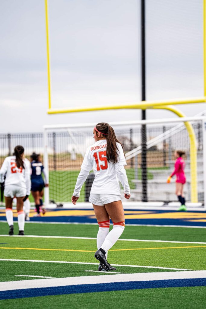 Olivia Leddy action shot