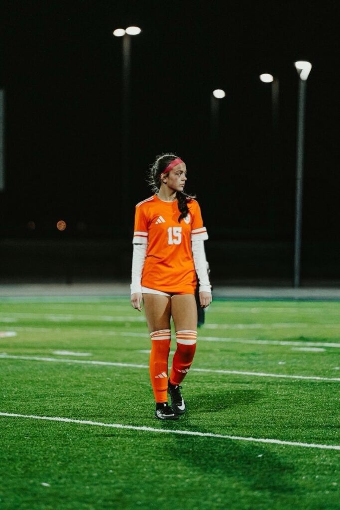 Olivia Leddy action shot